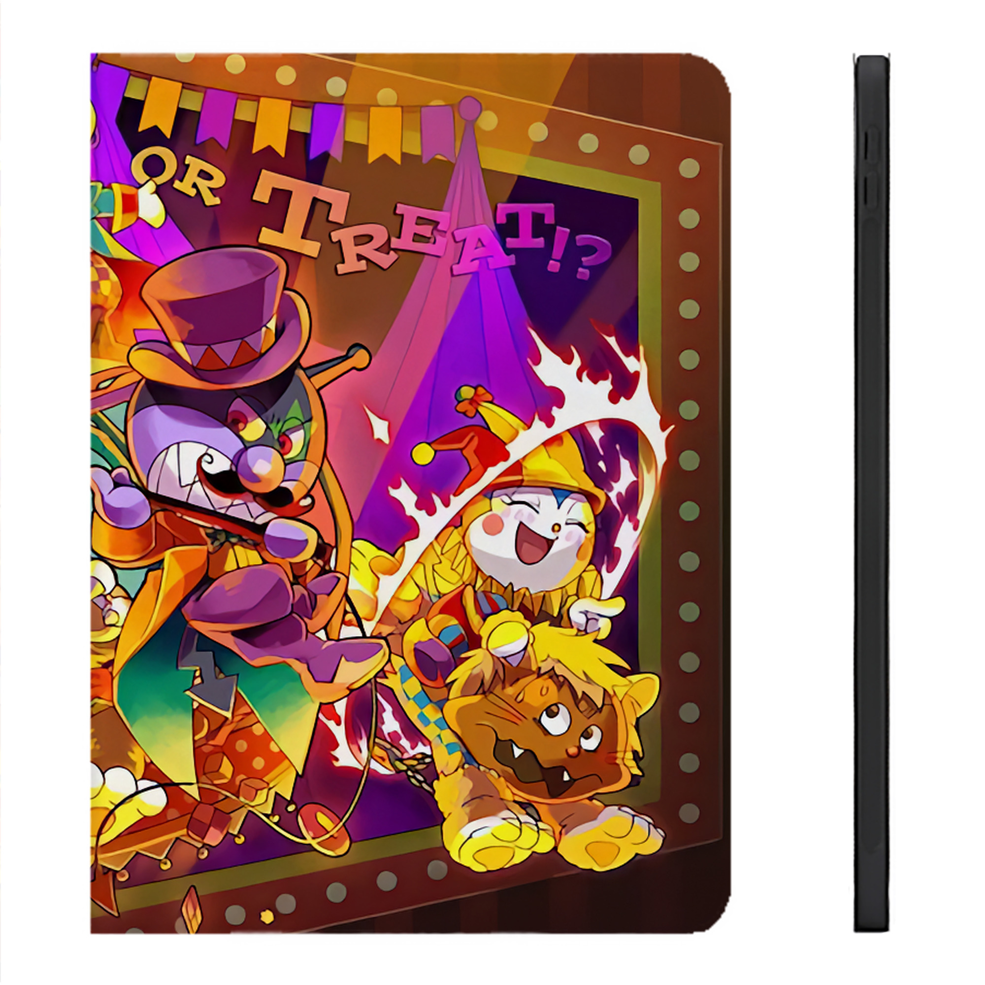 （画像用） アンパンマン Anpanman IPadケース ペンホルダー付き ブックスタイルデザイン